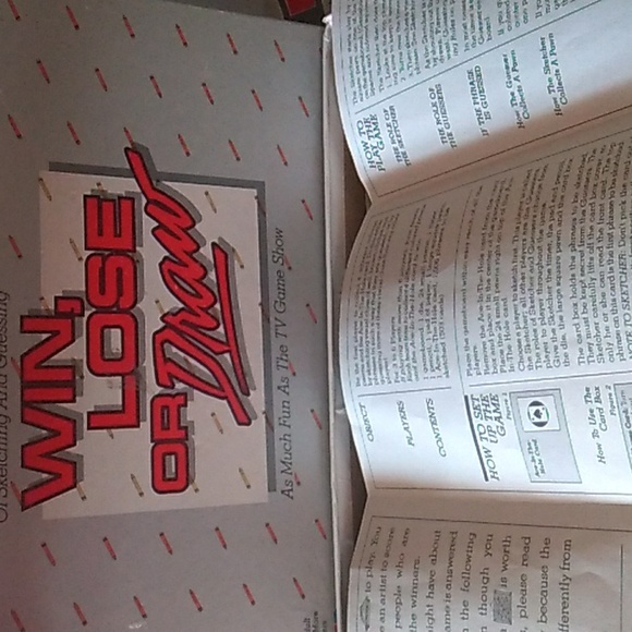 Vintage Win Lose or Draw Board Game - 1987  Walt Disney #4710 - EUC - Picture 1 of 16